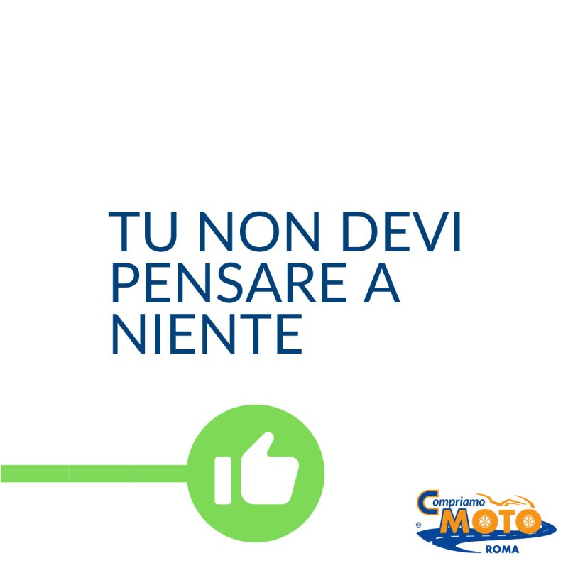 “Odio la burocrazia e i tempi di gestione a Roma” Ci pensa Compriamo Moto Roma, vero?